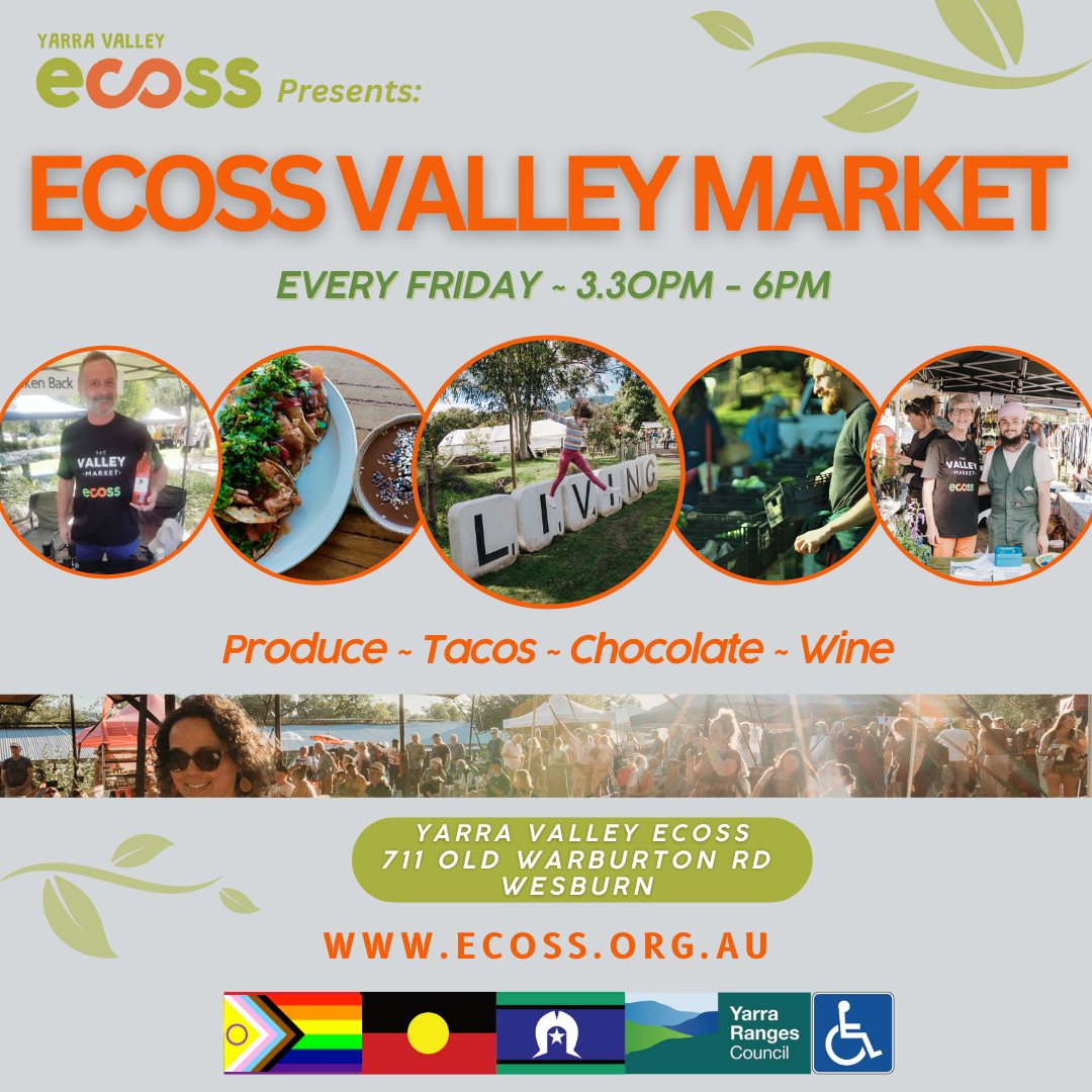 ECOSS Valley Market Poster 2024