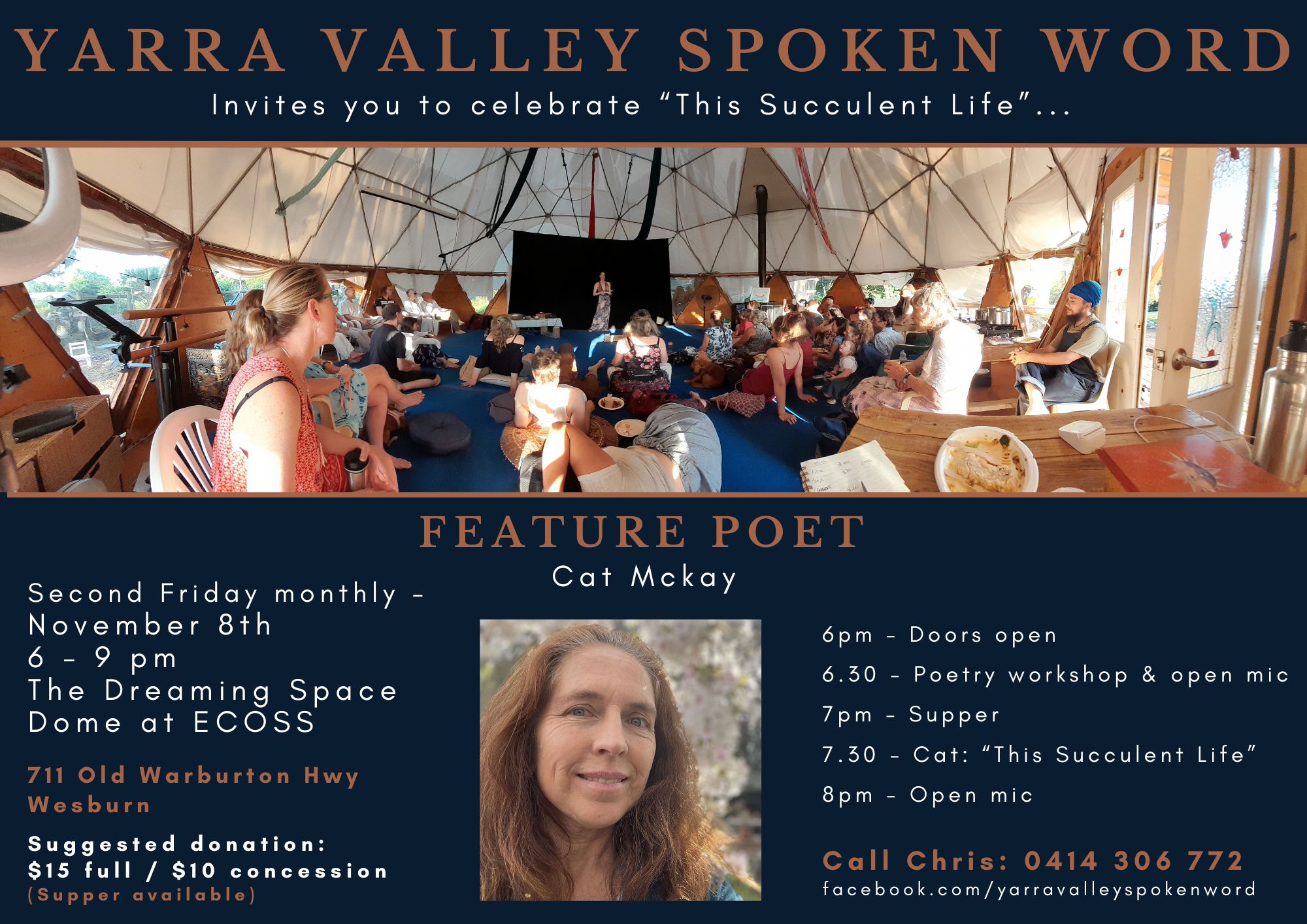 Yarra Valley Spoken Word Nov 2024