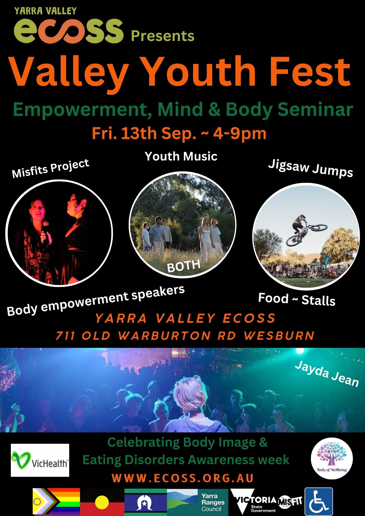 Valley Youth Fest 2024 Flyer