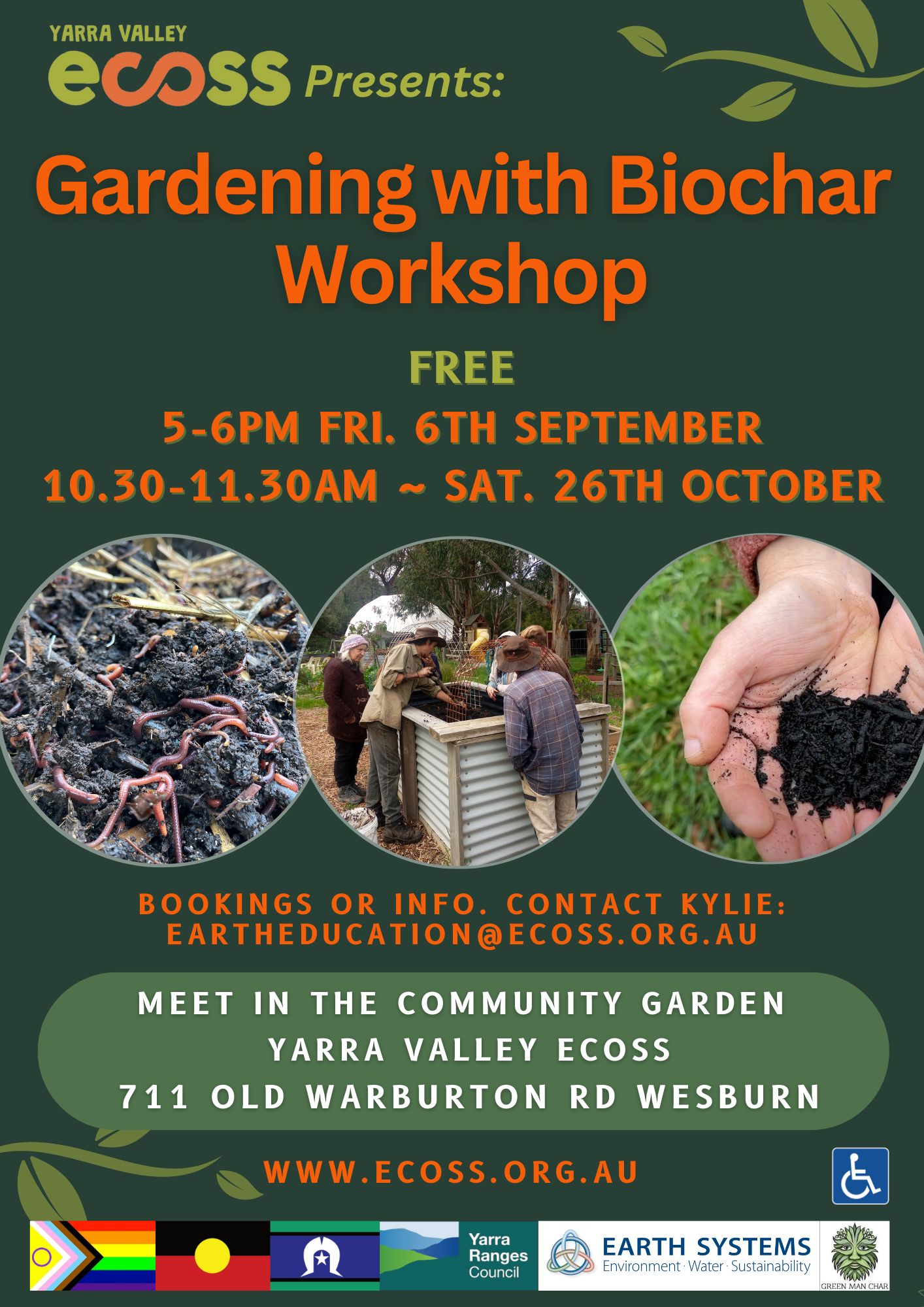 Biochar Workshop 6th Sept 26th Oct 2024